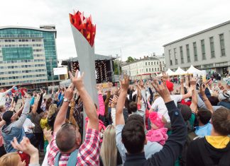 Iedegs Enerģijas lāpu Latvijas olimpiešu atbalstam