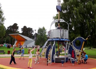 Ventspils bērnu pilsētiņās par 73 800 eiro ieklāj gumijas segumu
