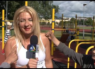 VIDEO: Ventspilnieki izbauda vasaru sportojot laukā