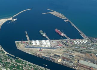 Ventspils ostā kravu apgrozījums samazinājies par 25%