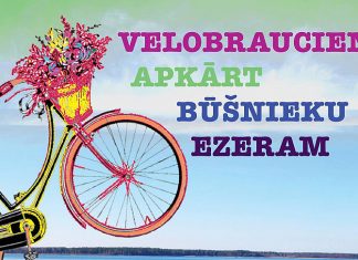 Kopīgā velobraucienā atklās jauno veloceliņu apkārt Būšnieku ezeram