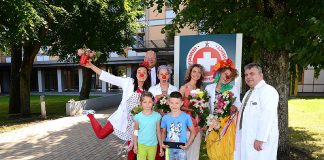 Ventspils slimnīcā ar bērniem strādās jau trīs Dakteri Klauni