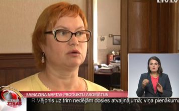 VIDEO: Ventspilī samazina naftas produktu aromātus