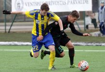 Ventspils futbolisti Kurzemes derbijā viesojas Liepājā