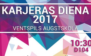 Rekordaugsts skaits – 13 uzņēmi otrdien piedalīsies Ventspils Augstskolas karjeras dienā