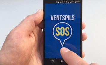 No šodienas Ventspilī pieejama jaunā SOS aplikācija