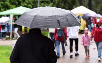 Šonedēļ bieži līs