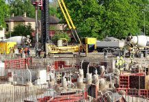 Pabeigta jaunās koncertzāles pāļu izbūves darbi