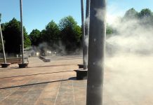 Sāks labot ļaundaru nodarītos bojājumus Lielā laukuma strūklakai