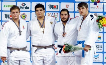 Jaunajam Ventspils džudistam Jarockim – Eiropas čempionāta bronza