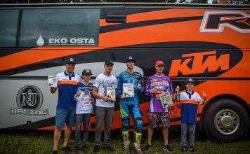 Rodeo motokrosa braucējiem uzvaras Dobeles posmā