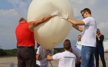 Ventspils Augstskola uzvar starptautiskajās meteoroloģisko balonu sacensībās