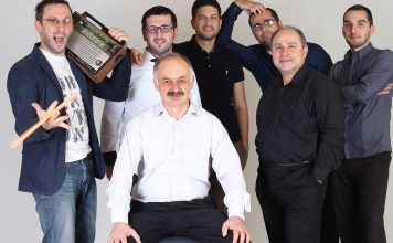 Šovakar gruzīnu etnodžeza grupas IRIAO koncerts