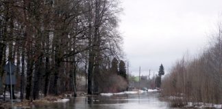 Ventspilī kopš otrdienas nolijuši 19 mm; brīdina par augstu plūdu risku novadā