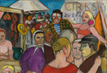 Ar Birutas Baumanes gleznām atklāj cikla “Latvijas zelts” pirmo izstādi