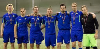 VeA studentiem sudrabs Latvijs Universiādē minifutbolā