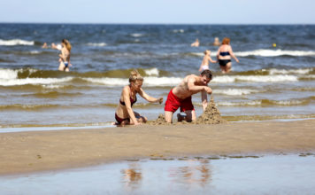 Ventspilī ūdens temperatūra jūrā sestdien +9 grādi