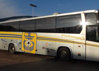 FK Ventspils organizē fanu bezmaksas autobusu uz spēli Rīgā