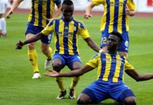 Akinjemi uguņo arī Albānijā; FK Ventspils nākamajā kārtā gaida tikšanās ar Bordo Girondins