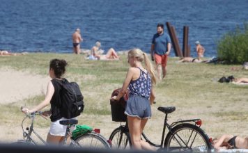 Svētdiena Ventspilī būs saulaina, izplatīts dzeltenais brīdinājums par lielu karstumu