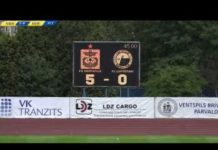 VIDEO: Kā FK Ventspils iesita 5 bumbas Albānijas kluba vārtos