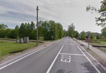 Otrdien un trešdien būs slēgta Ugāles dzelzceļa pārbrauktuve