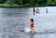 Prognozē, ka ūdens temperatūra jūrā pie Ventspils turpinās paaugstināties