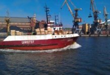 Šodien no Ventas izcels zvejas kuģi “Grots”, kuru vēlāk izstādīs apskatei