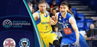 VIDEO: Spilgtākie momenti no BK “Ventspils” un “Anwil” spēles