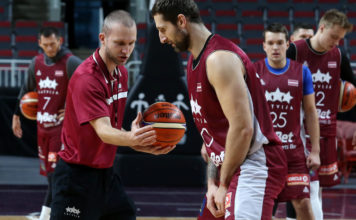 BK “Ventspils” viens no līderiem Zaķis atkal Latvijas izlases sastāvā