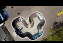 VIDEO: Ventspils skeitparks – no putna lidojuma