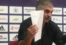 LFF: Agresīvi un nepamatoti – tā pret tiesnešiem izturējies FK “Ventspils” īpašnieks