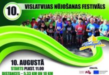 Vislatvijas nūjošanas festivālā īsākajā distancē uzvara arī ventspilniekam