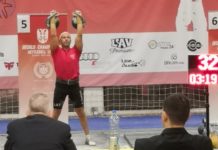 Giņko un Tančins izcīna pasaules čempionu titulus svarbumbu celšanā