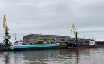 Jaunas kravas Ventspils ostā – cukurbiešu un saulespuķu sēklu čaumalu granulas