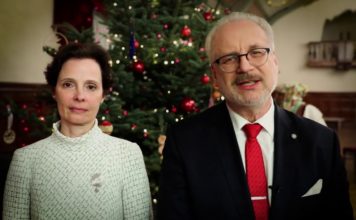 VIDEO: Valsts prezidenta Egila Levita sveiciens Ziemassvētkos