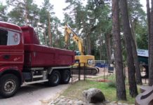 Uzsākta laivu nojumes būvniecība