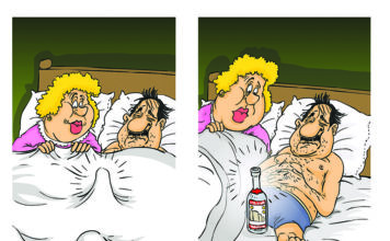 Nedēļas karikatūra: Prieki īsi