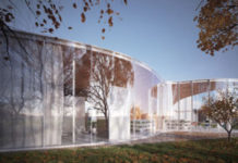 Uzsākta pāļu urbšana daudzfunkcionāla pakalpojumu centra būvniecībai