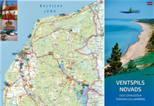 Izdod Ventspils novada tūrisma ceļvedi ar karti