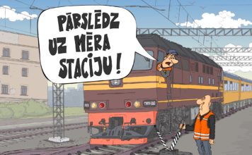 Nedēļas karikatūra: Mēra stacija