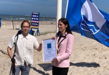 Ventspils Piejūras kempings saņēmis “Zaļās Atslēgas” ekosertifikātu