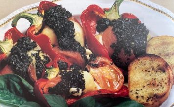 Nedēļas recepte – Cepti pildīti sarkanie pipari