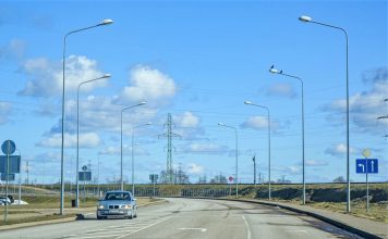 Pilsētā uzstādīts energoefektīvs LED tehnoloģiju apgaismojums