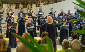 Koru koncerts Lāčplēša dienā Pārventas bibliotēkā