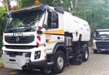 Uzsāk brauktuvju tīrīšanu ar vakuuma slaucīšanas tehniku