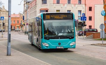 Autobusā ar bagāžu, velosipēdu vai mājdzīvnieku