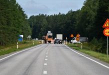 Ventspils šosejas posmā pie Ugāles atjaunos segumu 20 km garumā