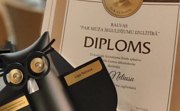 Saņem Draudzīgā aicinājuma fonda balvu “Par mūža ieguldījumu izglītībā”