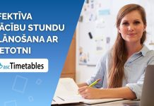 Piesakies kursam “Efektīva mācību stundu plānošana ar lietotni “aSc TimeTables””